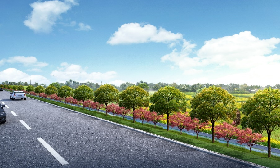 赤峰至曹妃甸公路灤州至青坨營段綠化項(xiàng)目